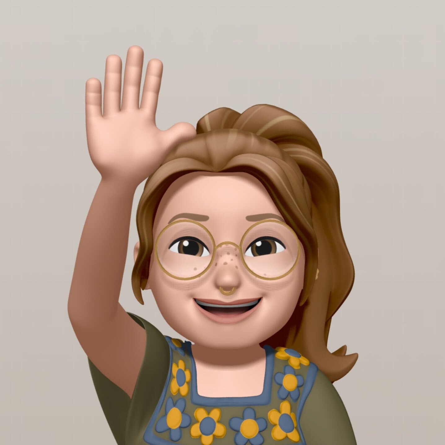 Illustration showing a portrait of Léonie Liviero